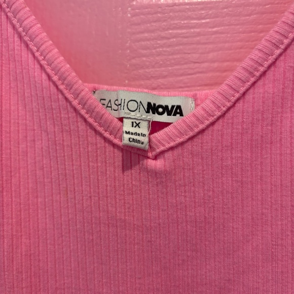 Fashion Nova- Pink Maxi Dress - Picture 3 of 3